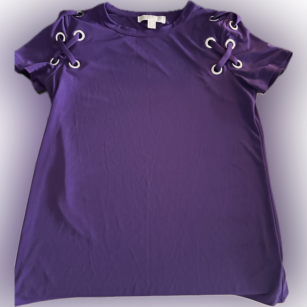 Micheal Kors purple top